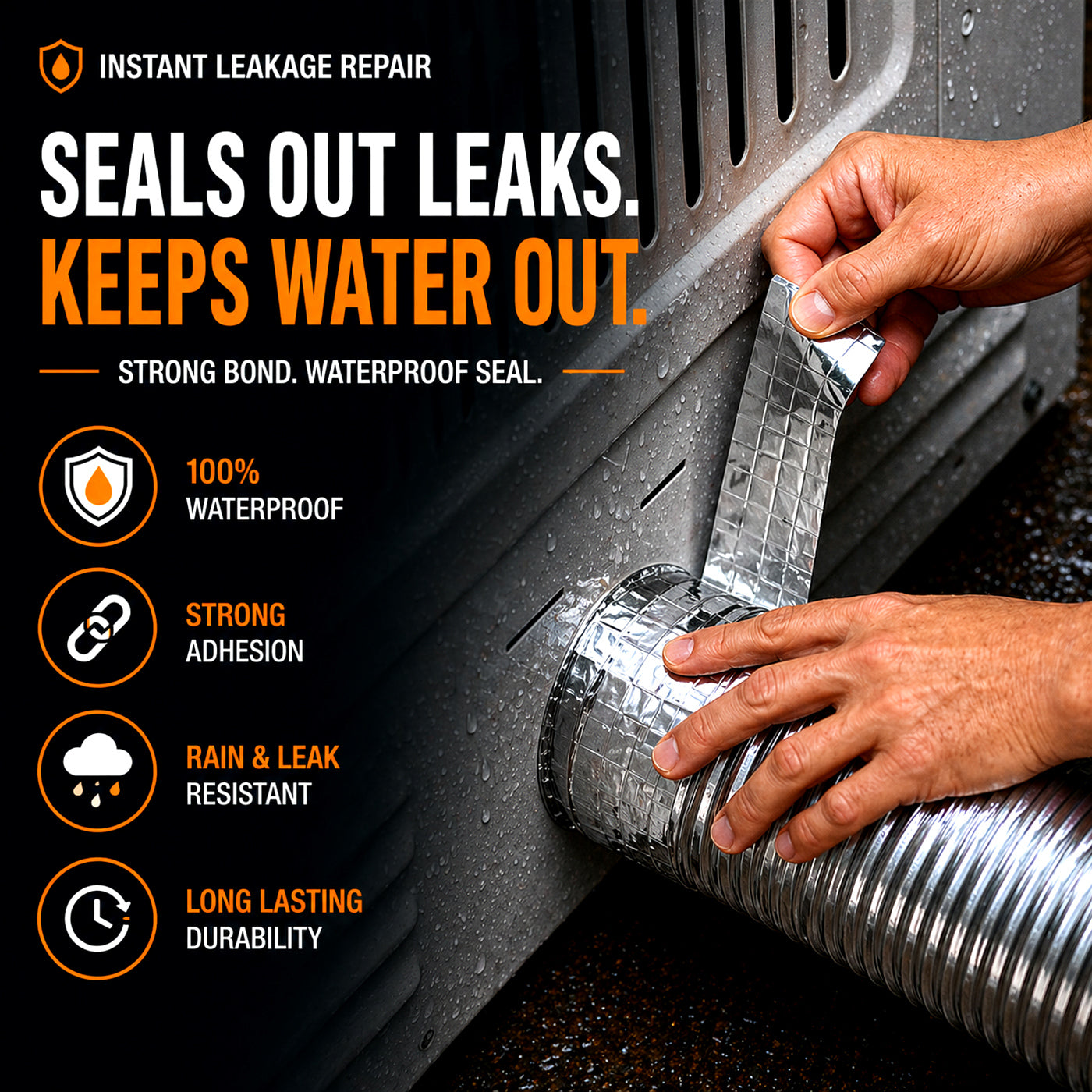WATERPROOF BUTYL TAPE – LEAK REPAIR & SEALING TAPE | BUY 1 GET 1 FREE